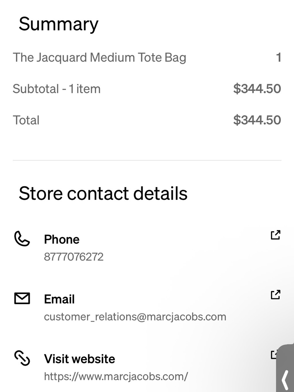 Marc Jacobs Medium Tote Bag in tan & black - Picture 9 of 9